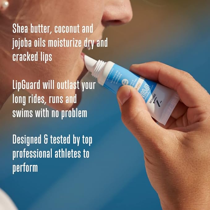 Zealios LipGuard - SPF 28 - UVA/UVB Sunscreen Protection & Repair Chapped Lips - Broad Spectrum Protection Lip Balm - Sensitive Skin Safe - Paraben Free Coconut Jojoba Oils Lip Applicator - Pack of 3-Velvo Beauty