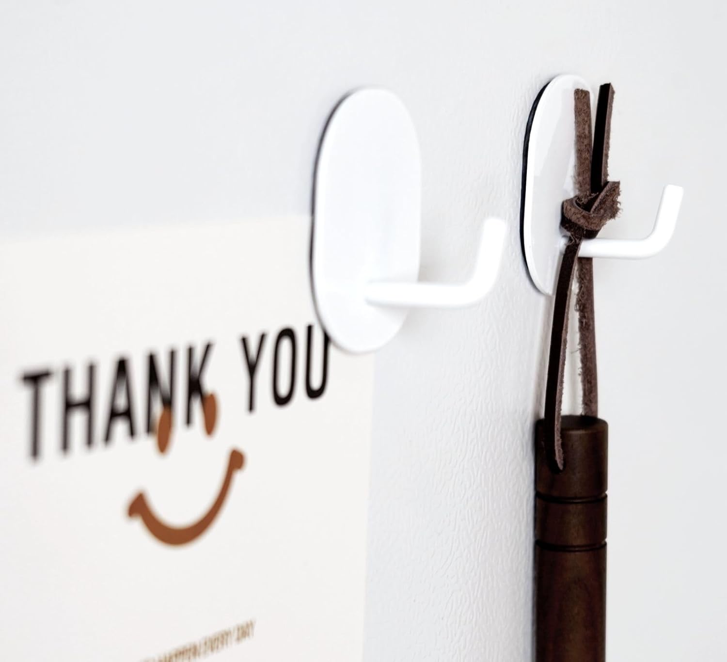 Magnetic Hooks,Strong Hooks for Kitchen, Refrigerator, Wardrobe and Outdoor Grill, Cabin, Hanging Clothes, Keys, Kitchenware(White&Black, 2psc)-Velvo Beauty