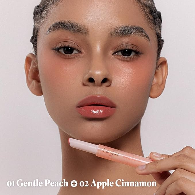 Dasique Melting Candy Balm (#02 Apple Cinnamon) | Glossy Balm | Moisturizing | For dry Lips | Vegan-Velvo Beauty
