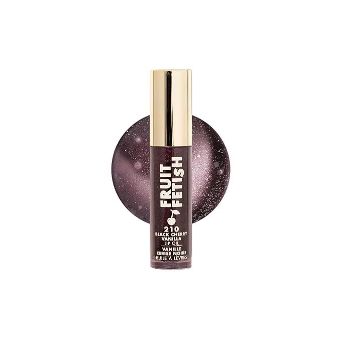Milani Lip Oil with Vitamin E for Instant Hydration, Fruit Extract Infused Lip Treatment and Moisturizing Lip Gloss - Black Cherry Vanilla-Velvo Beauty