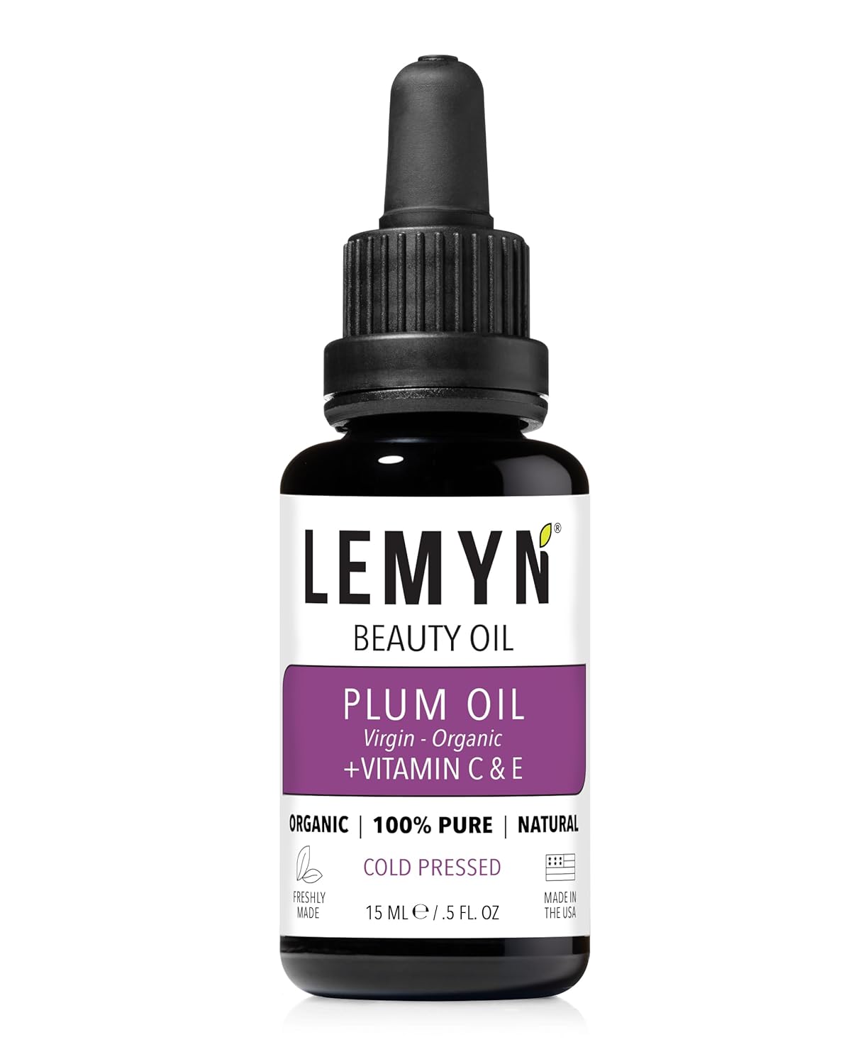 Plum Kernel Face Oil |Supercharged with Vitamin C & E | Freshly Made | Luxurious Hydration & Glow | Organic & Natural | Handcrafted Freshness from Santa Barbara, CA-Velvo Beauty