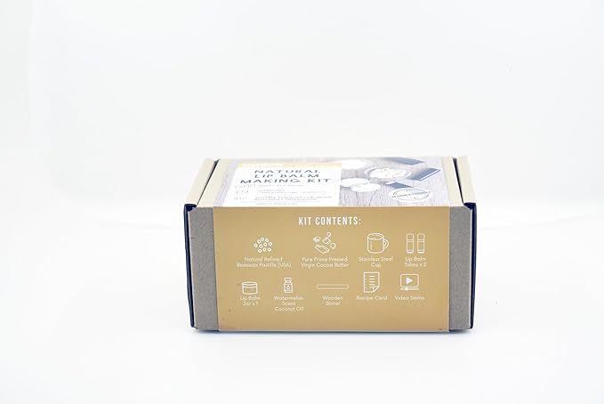 Lip Balm Making Kit - DIY Crafti-Kit for Beginners (Natural Lip Balm Kit)-Velvo Beauty