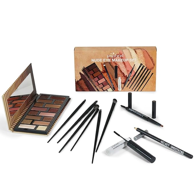 Makeup Kit for Women, All in One Makeup Gift Set for Women and Teen Girl, Full Makeup Kit with Eyeshadow Palette Mascara Eyeliner Pencil Eye Shadow Brush-Velvo Beauty