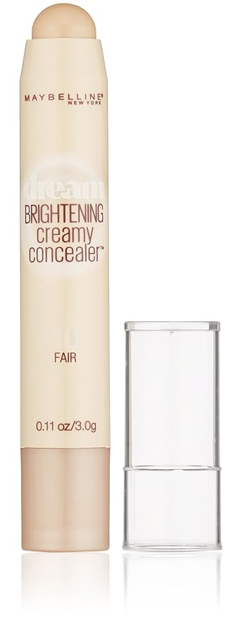 Maybelline New York Dream Brightening Creamy Concealer, Fair, 0.11 oz.-Velvo Beauty
