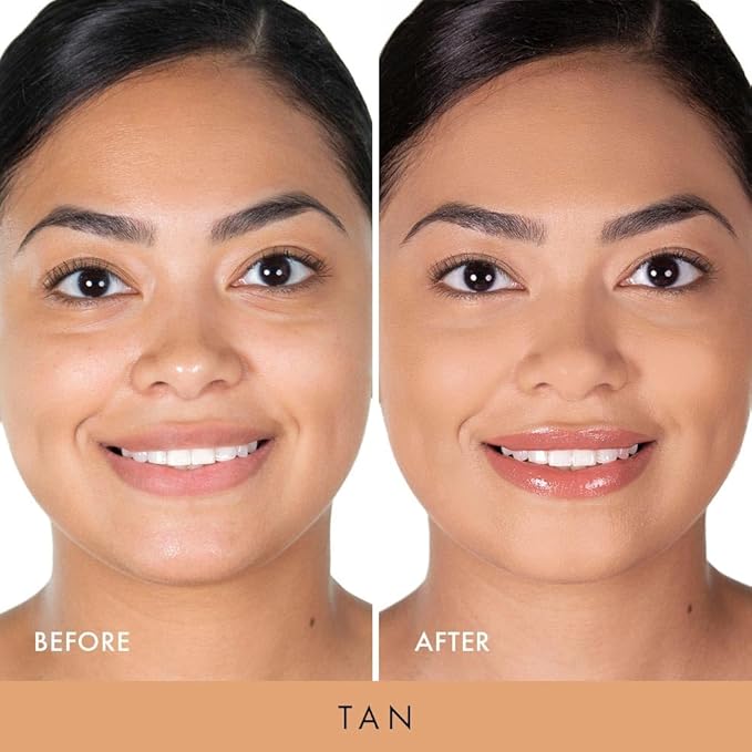 Wander Beauty Wanderlust Powder Foundation - Tan - Blurs and Evens Skin Tone - Perfects and Hydrates With Hyaluronic Acid, Aloe, Honeysuckle, & Vitamin E - Lightweight, Buildable Coverage - 0.31 oz-Velvo Beauty