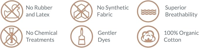 Cottonique Hypoallergenic Sleep Eye Mask made from 100% Organic Cotton (Melange Blue, Free Size)-Velvo Beauty