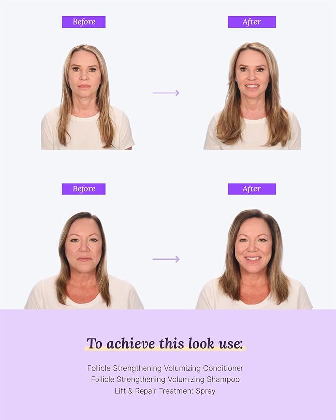 Keranique Hydrating Shampoo and Conditioner Set - Deep Hydration Hair Shampoo and Conditioner for Repairing Natural Moisture with Keratin - Sulfate-Free Intense Hydrator for Dry, Thin, Damaged Hair-Velvo Beauty