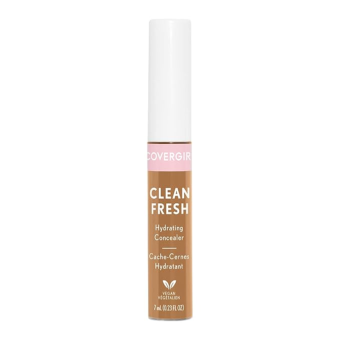 COVERGIRL Clean Fresh Hydrating Concealer, Rich, 0.23 Fl Oz-Velvo Beauty