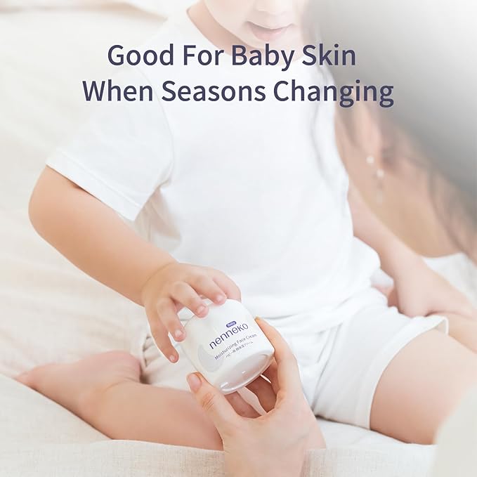 Moisturizing Face Cream, Deep Moisturizing Baby Face Cream for Dry,Eczema Prone & Sensitive Skin,Soothes Irritation & Promotes Healing,Repairs & Rehydrates Dry Skin-Velvo Beauty