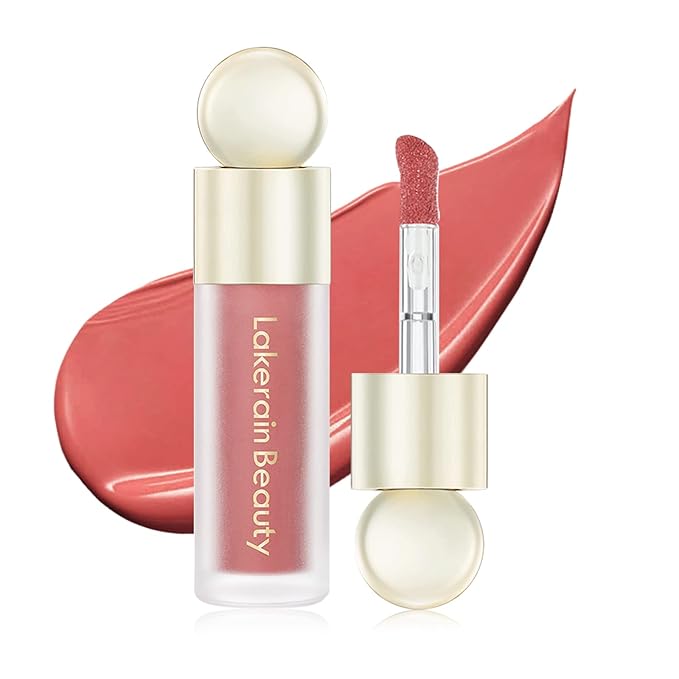 MEICOLY Matte Dewy Liquid Blush,Super Natural Cream Blush Stick for Cheeks,Silky Smooth Soft Pinch Long-Lasting Waterproof and Sweat proof Blush Makeup,Cruelty-Free,04 Joy,Orange Red-Velvo Beauty