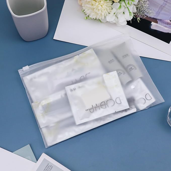 Hygiene Kit, Hygiene Kit Bulk, Travel Hygiene Kit With Toothbrush, Toothpaste, Comb, Shampoo, Shower Gel, Shower Cap And Soap, Individually Packed, Suitable For Hotel, Home, Travel (50 sets)-Velvo Beauty