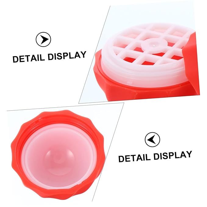 10pcs Box Spherical Lipstick Case Bulk Lip Balm Lipgloss Lip Gloss Round Ball Containers Lip Balm Containers Lip Balm Sphere Container Empty Lip Balm Sphere Lip Balm Bottles Red-Velvo Beauty