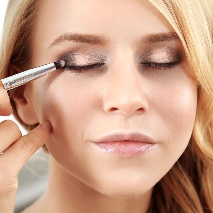 Jerome Alexander New Again Eyeshadow Palette & Brush, 6 Buildable & Blendable Micronized Powder Shades (Always Works)-Velvo Beauty