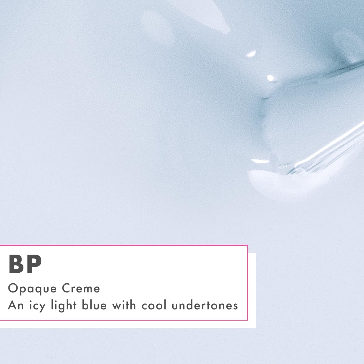 Olive & June Gel Polish | UV LED Nail Lamp Needed | Long Lasting Formula | Up to 21 Days of Wear | No Damage Removal|Salon-Quality Manicure Pedicure at Home|Vegan HEMA-Free Cruelty-Free| BP Icy Blue-Velvo Beauty