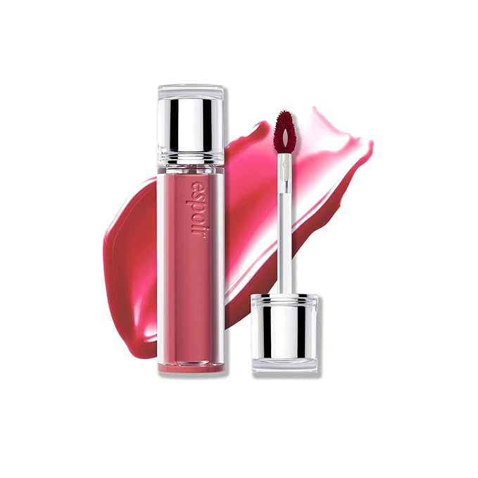 Espoir Couture Lip Tint Glaze #8 Petal Punch 0.14oz | Volumizing Lip Stain with Syrupy Shine | Long-Lasting & Vibrant Color for Radiant Lip Look | Moisturizing & Glossy Lip Tint | Korean Lip Makeup-Velvo Beauty