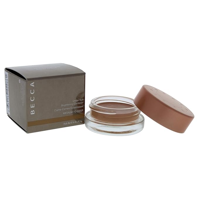BECCA - Under Eye Brightening Corrector, Medium to Deep: Rich, pearlized apricot, 0.16 oz.-Velvo Beauty