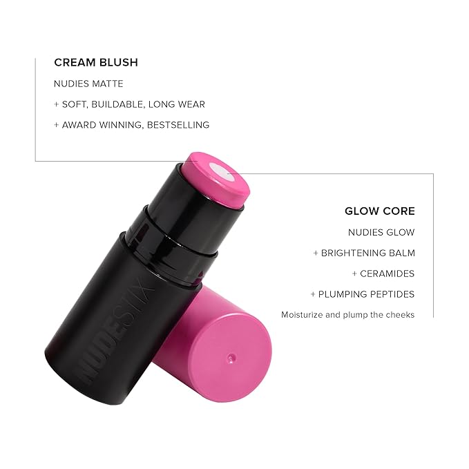 Nudies Matte + Glow Core All Over Face Blush Color - Magenta Magic-Velvo Beauty