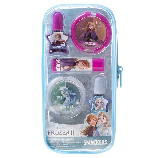 Lip Smacker Disney Frozen II Pouch Makeup Set And Bag For Girls-Velvo Beauty