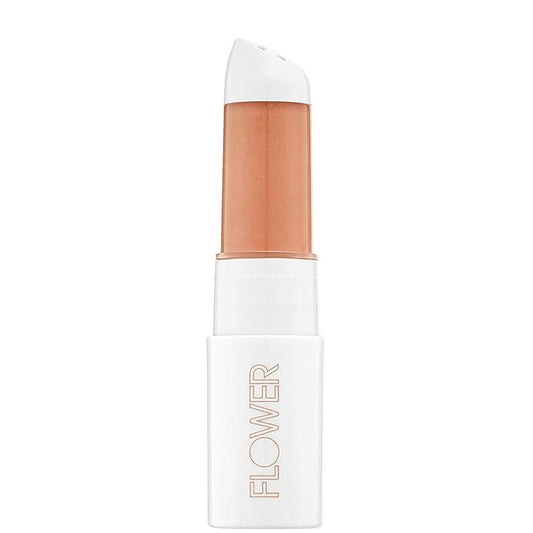 FLOWER BEAUTY By Drew Barrymore Petal Pout Lip Mask - Hydrating + Moisturizes Lips - Mango + Cocoa Butter - Lip Tint - Natural Color + Semi-Glossy Finish (Nectar)-Velvo Beauty