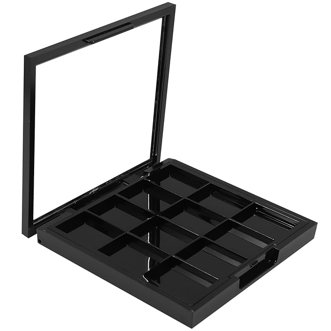 Beaupretty Empty Lip Palette Eyeshadow Makeup Palette Empty Eyeshadow Palette Empty Make Up Container Palette for DIY Cosmetics Lipstick Blush Powder-Velvo Beauty