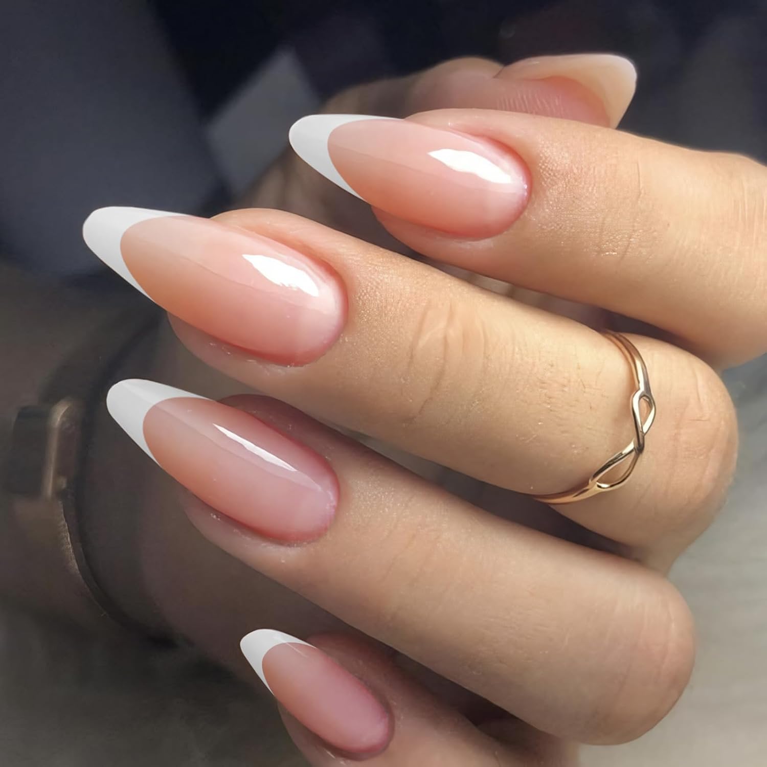 Born Pretty French Manicure Kit, Nail Stamper and 2Pcs Gel Nail Polish, Include Jelly Nude White Colors for French Tip DIY Salon, U V Light Cure-Velvo Beauty