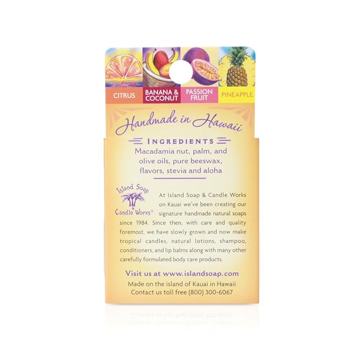 Island Soap & Candle Works Lip Balm (Sticks)-Velvo Beauty