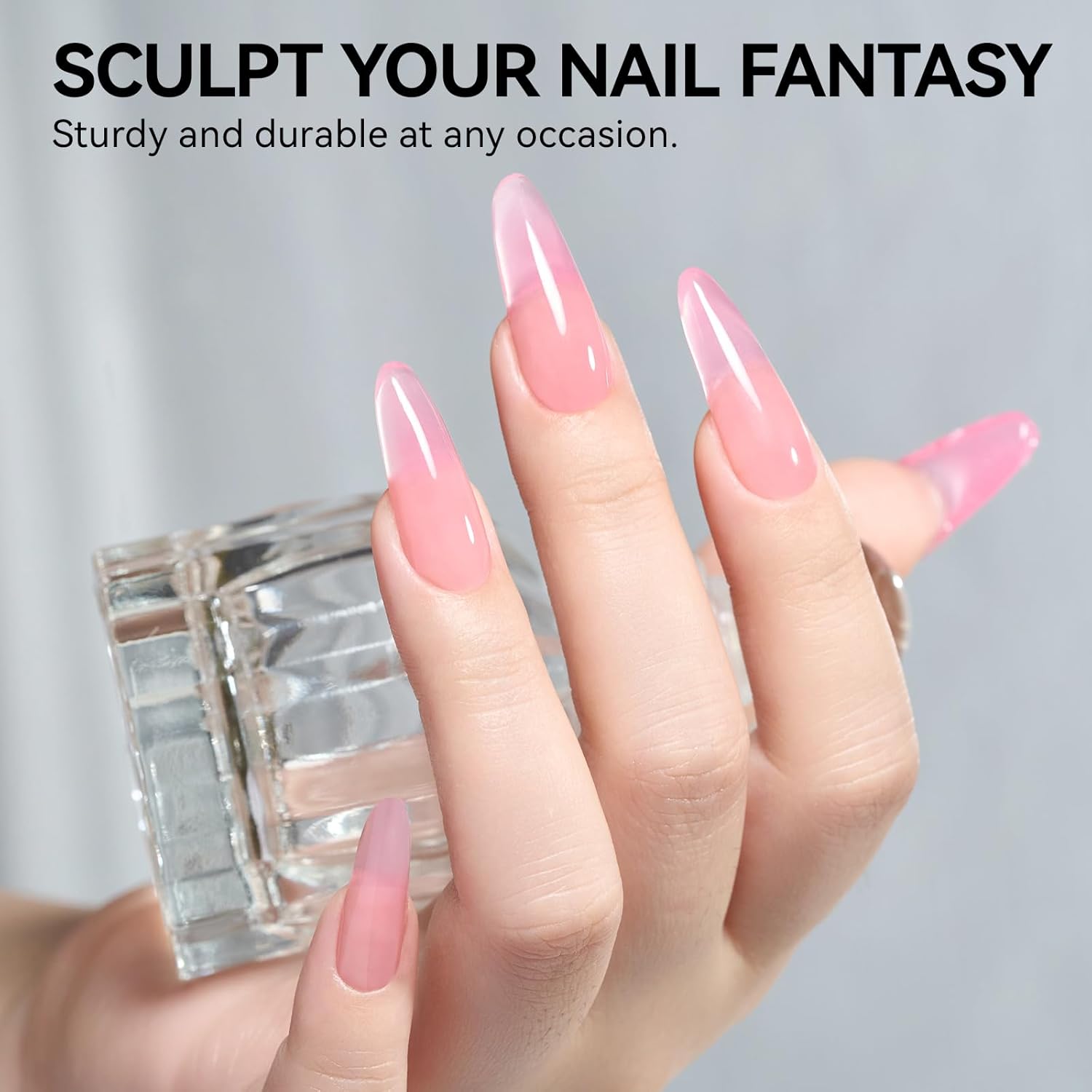 Gelike EC Dual Forms for Extension: 96 Pcs Color Nail Form, 4 Style 12 Size Nail Forms For Builder, Half Matte Gel Forms For Manicure Art Design Salon Diy-Velvo Beauty