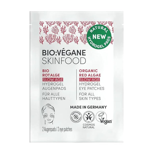 SKINFOOD Organic Red Algae Slow Age Hydrogel Eye Patches For All Skin Types (3 Pack)-Velvo Beauty