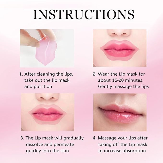 30 Pairs Lip Masks & Eye Mask, 24K Gold Gel Crystal Collagen Eye Patches for Puffy Eyes, Moisturizing Lip Mask Crystal Lip Pads, Under Eye Patches for Dark Circles, Eye Bags, Wrinkles and Fine Lines-Velvo Beauty