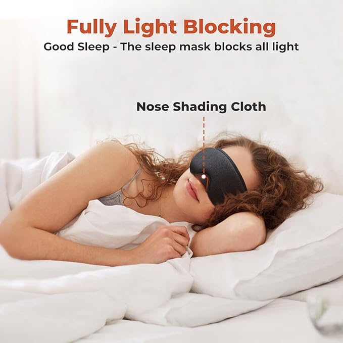 Cordless Heated Eye Mask, Dry Eye Mask, Type-C Eye Heating Pad, Portable Eye Warm Compress with 720mAh Battery Relieve for Dry Eyes, Stye-Velvo Beauty