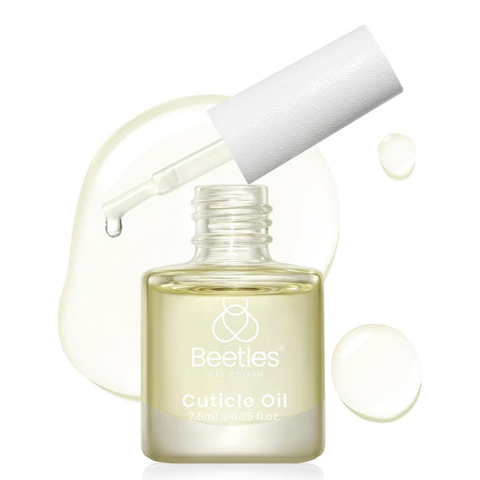 Beetles 7.5ml Cuticle Oil Nail Oil Cuticle Care for Nail, Damaged Cuticles, Stronger Nails Spa and Hand Manicure Essentials for Repaired Thin Nails DIY Home for Women-Velvo Beauty