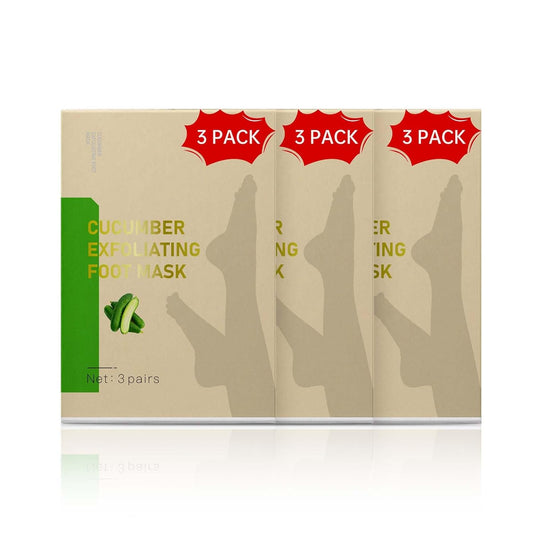 Foot Peeling Mask, Natural Exfoliating Foot Mask, Dead Skin Callus Remover Repair Heels, Hydrating Foot Care for Dry Cracked Feet (9 Pack)-Velvo Beauty