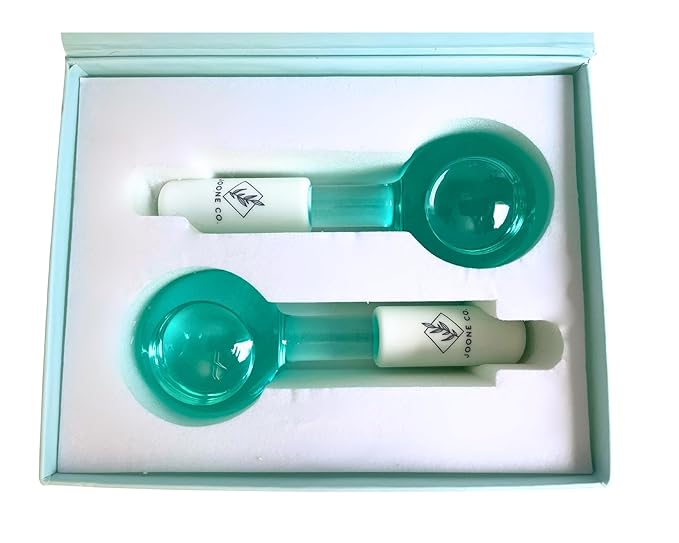 Ice Globes for Face - 2 Pack Cryo Globes for Face, Neck, & Eyes - Skin Care Tools for Dark Circles, Wrinkles, & Collagen Production - Facial Globes for Daily Beauty Routines-Velvo Beauty