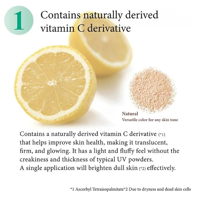 UV Clear Face Powder 10g – Lightweight Loose Powder With SPF30 PA+++ And Plant-Based Formula For A Smooth, Natural Finish-Velvo Beauty