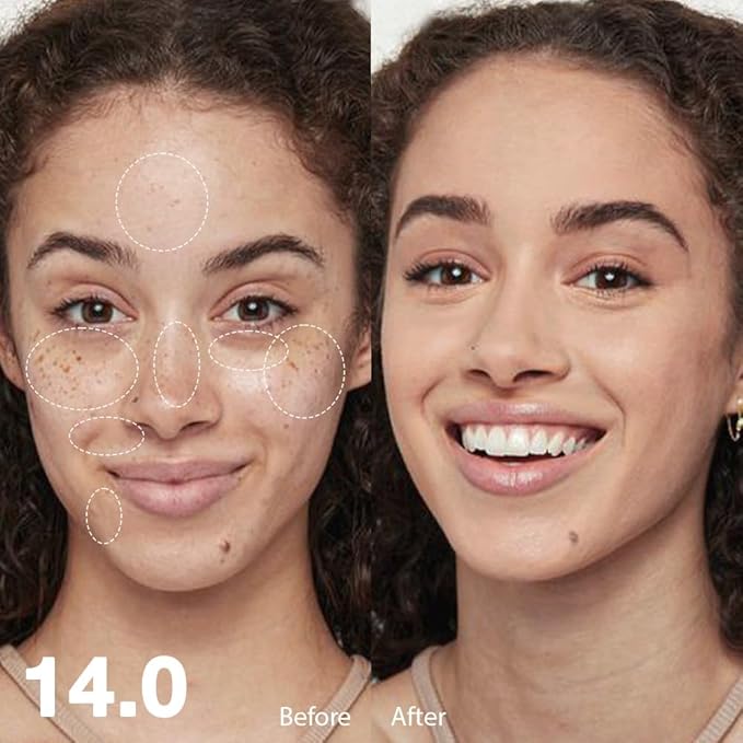 Pro Under Eye Full Coverage Liquid Concealer to Cover Dark Circles, Scars, Redness, Spots, Fine Lines, Corrector Anti-Aging Natural Finish, Moistening Smooth Cream, Waterproof 0.4 fl oz - Medium#-Velvo Beauty