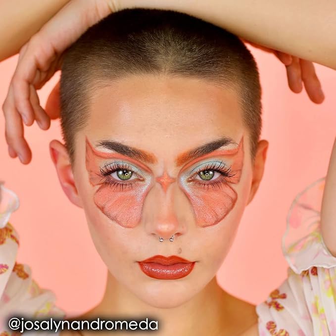 Mehron Makeup Paradise Makeup AQ Refill Size | Stage & Screen, Face & Body Painting, Beauty, Cosplay, and Halloween | Water Activated Face Paint, Body Paint, Cosplay Makeup .25 oz (7 ml) (CORAL)-Velvo Beauty