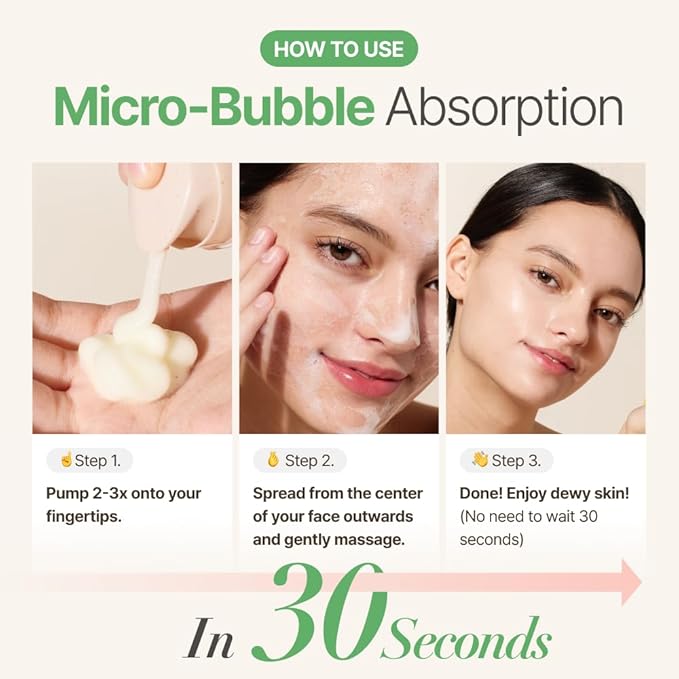 MENOKIN 30 Seconds Quick Bubble Mask [CLEAR] - [Cica] in Micro-bubbles For Soothing & Skin Strengthening, Hydration, Clearer Complexion, Korean Skin Care Essential, 70 Uses, 3.21 fl.oz-Velvo Beauty