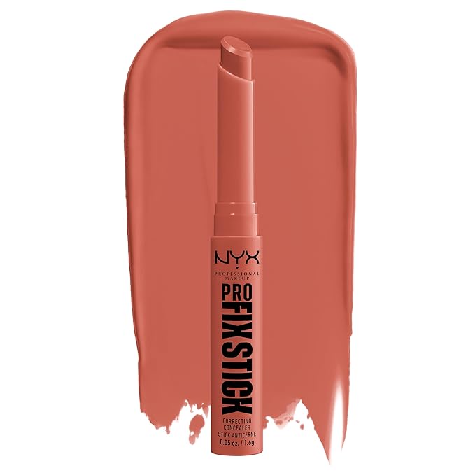 NYX PROFESSIONAL MAKEUP Pro Fix Stick Correcting Concealer, Buildable Medium Coverage Concealer Stick - Apricot-Velvo Beauty