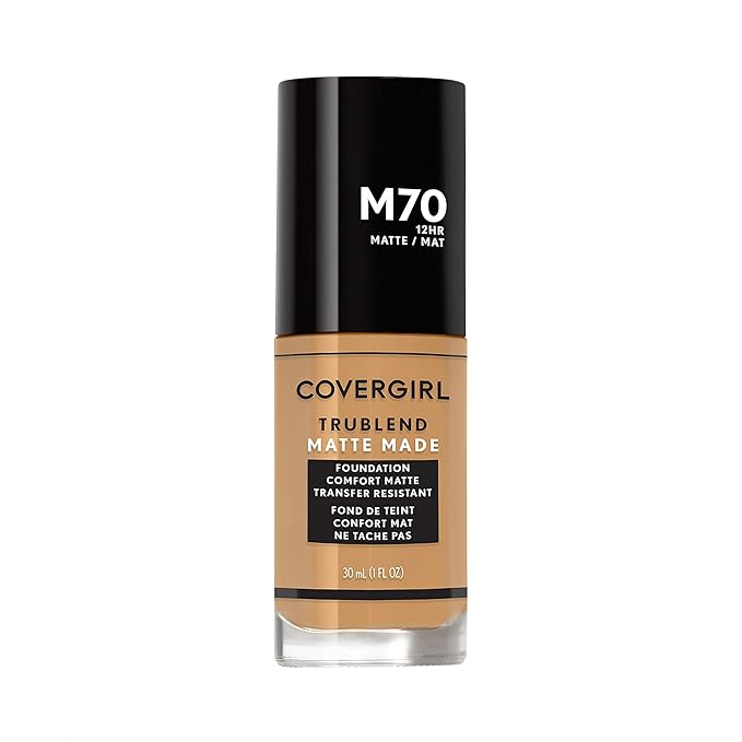 COVERGIRL TruBlend Matte Made Liquid Foundation, Sand Beige-Velvo Beauty