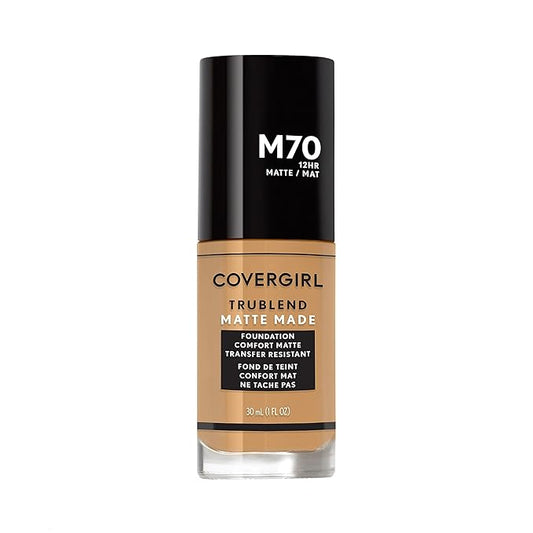 COVERGIRL TruBlend Matte Made Liquid Foundation, Sand Beige-Velvo Beauty