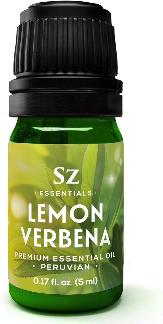 Lemon Verbena Essential Oil – 100% Pure & Natural, Grown in The High-Altitude Andes – Sweet, Citrusy, Uplifting Scent – Aromatherapy, Home Use – Therapeutic Grade & Vegan – 5 mL-Velvo Beauty
