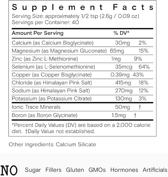 Moon Juice - Mini Dew Electrolytes Powder - Naked (Unflavored), 30 Servings - 2in1 Electrolytes & Minerals - Hydration Powder - Magnesium, Calcium, Potassium & Pink Salt - Sugar Free, Vegan, Non GMO-Velvo Beauty