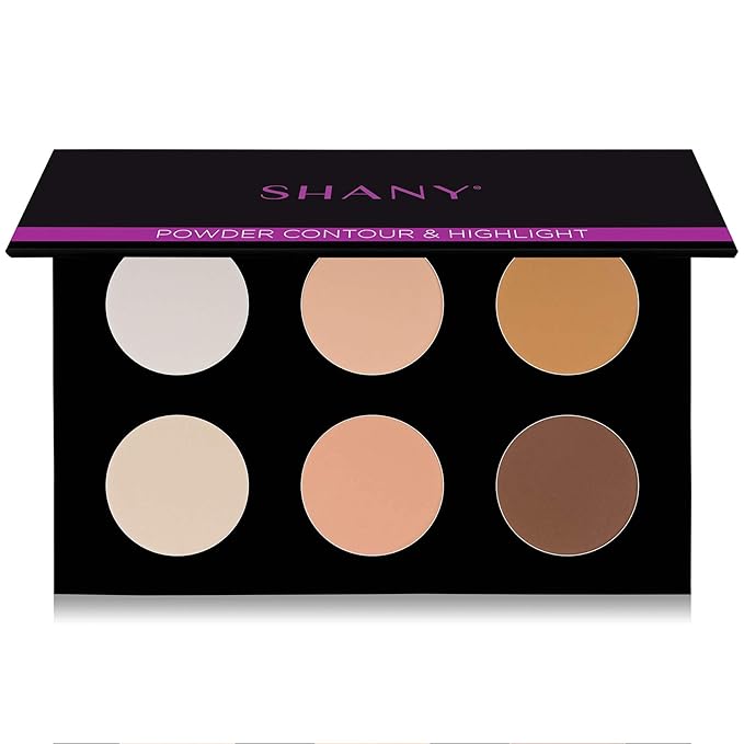 SHANY Powder Contour & Highlighter Sculpting Palette - Layer 3 - Refill for the 6 Layer Mini Masterpiece Collection Makeup Set-Velvo Beauty
