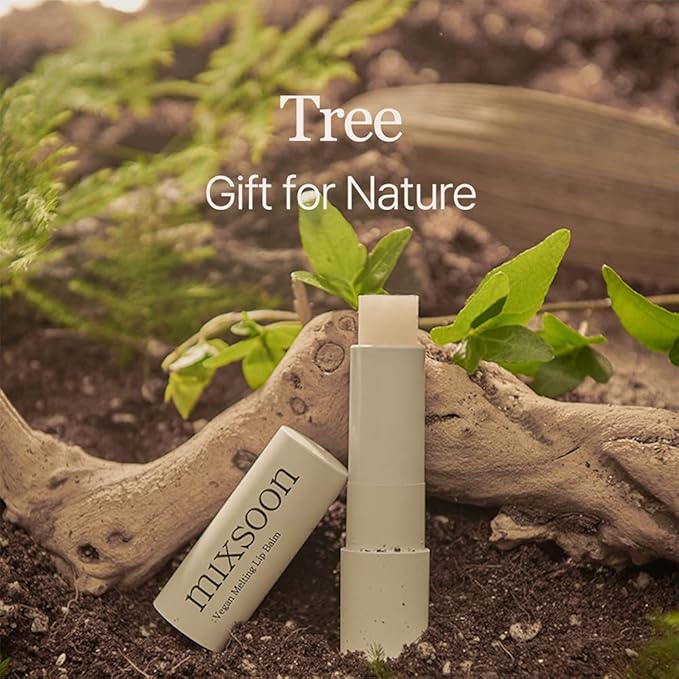 mixsoon Vegan Melting Lip Balm (Dry rose) 0.14 oz / 4.1g-Velvo Beauty