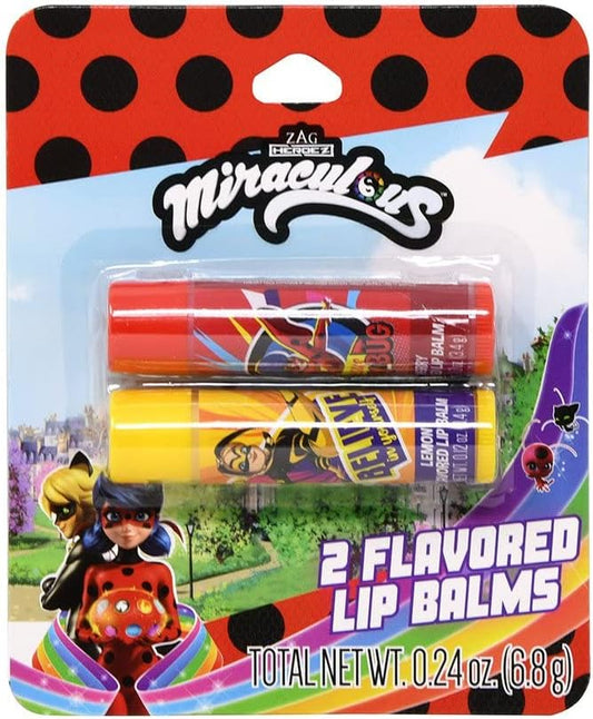 Miraculous Centric Beauty Ladybug 2 Count Lip Balm-Velvo Beauty