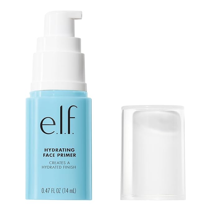 e.l.f. Hydrating Face Primer, Makeup Primer For Flawless, Smooth Skin & Long-Lasting Makeup, Fills In Pores & Fine Lines, Vegan & Cruelty-free, Small-Velvo Beauty