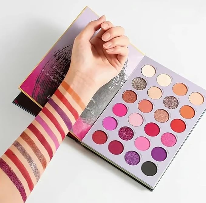 Generic Majical Book of Beauty Makeup Palette, 72 Colors, 3-Layer Folding Book, Eyeshadow Palette, Long Lasting-Velvo Beauty