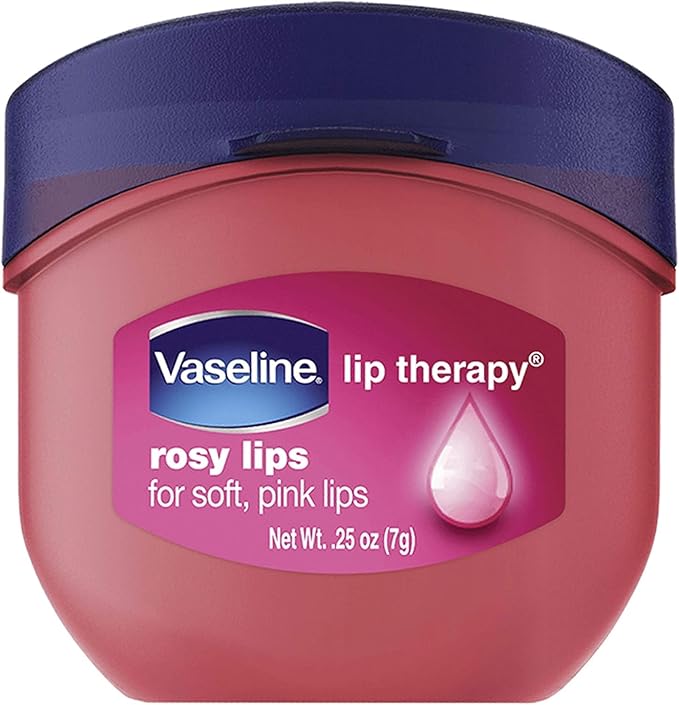 Vaseline Lip Therapy Rosy Lips Flavor Dry Chapped Lips 0.25 Oz (7g)-Velvo Beauty