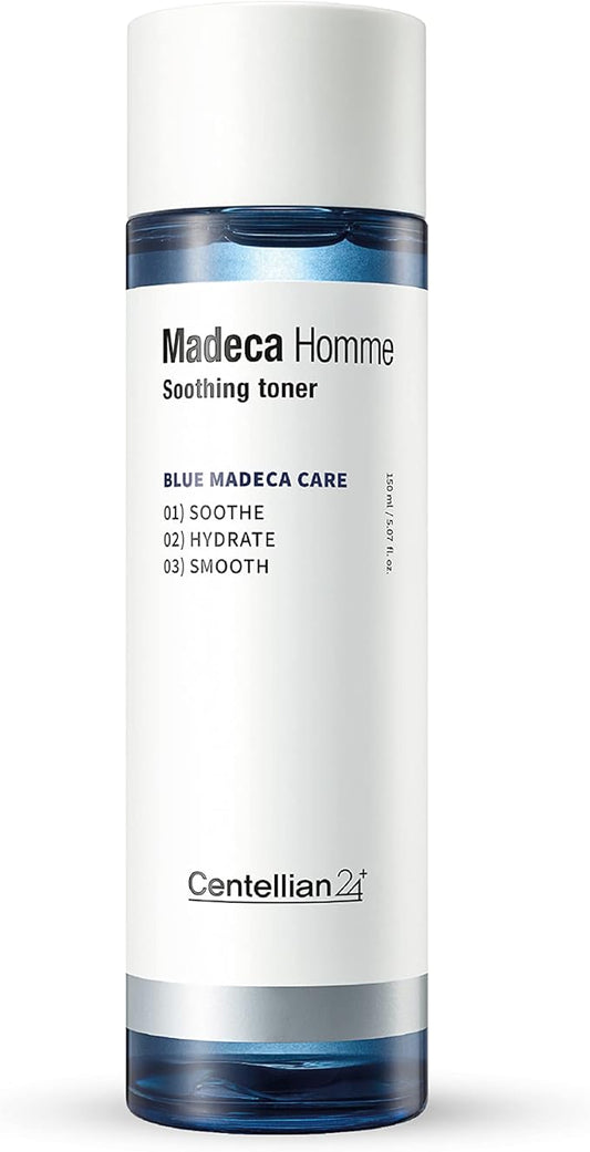 Centellian 24 Homme Soothing Facial Toner with TECA, Centella Asiatica, Vitamin E - Skin Care for Men (5.07 fl oz) by Dongkook Pharmaceutical-Velvo Beauty