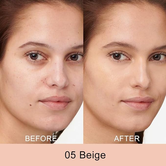 Kaely Color Correcting Concealer,Cream Pot Concealer Full Coverage,under Eye Concealer Palette for Conceals Dark Circles,Waterproof Foundation Face Makeup,05 Beige-Velvo Beauty